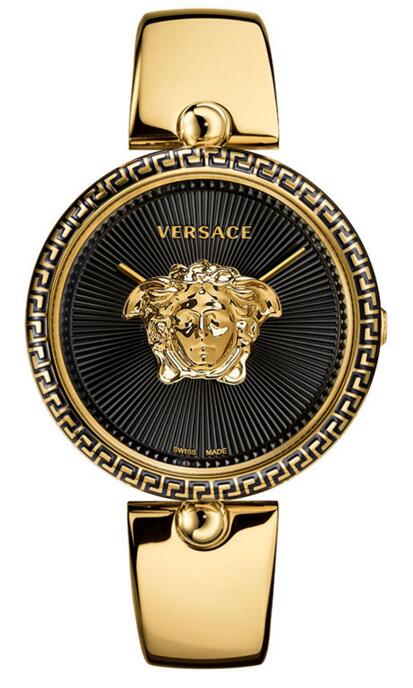 Replica Versace Palazzo Empire VCO100017 Gold-plated stainless steel watch